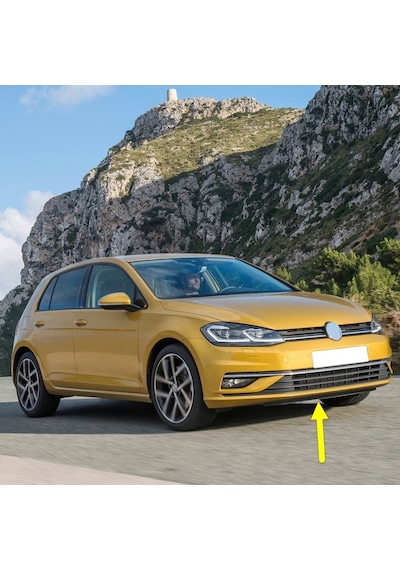 Vw Golf 7.5 2017-2020 Ön Tampon Alt Kaplama Spoyler 5g0805915j