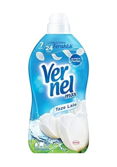 Max Taze Lale Kokulu 60 Yıkama Konsantre Çamaşır Yumuşatıcısı 1 X 1440 Ml 1000'li Set