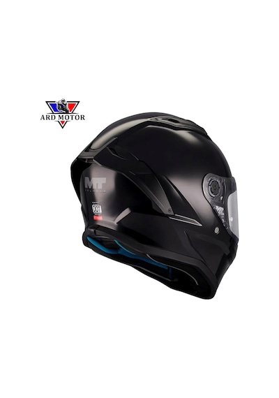 Mt Helmets Stınger 2 Pure A1 Parlak Siyah Kapalı Kask