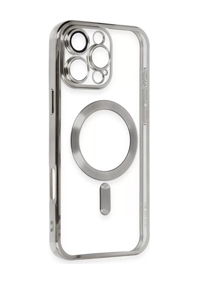 Newface Apple İphone 16 Pro Max Kılıf Kross Magneticsafe Kapak - Titan Gri