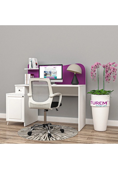 Tual Membran Çalışma Masası Mdf Siyah Tual Membran Çalışma Masası Mdf Siyah