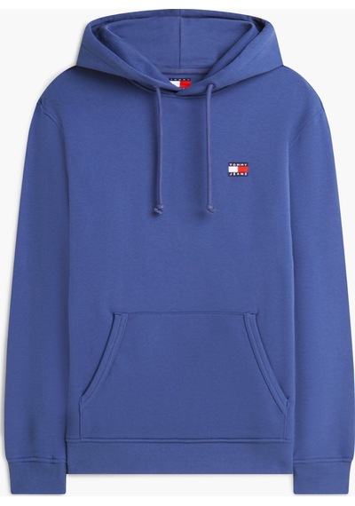 Tommy Hilfiger Tjm Regular Badge Erkek Mavi Hoodie-16425