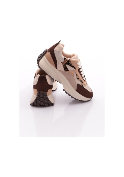 Dgn 83144 Kadin Sneaker Ayakkabi Kahve Süet