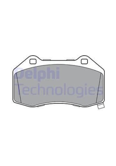 DELPHI LP3388 Fren Balatası Ön 124 Spıder-Mx5