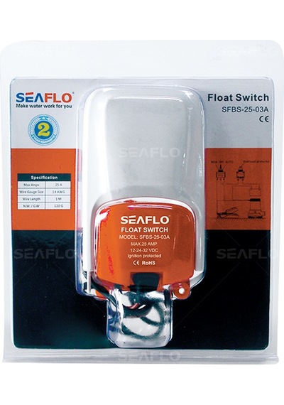 Seaflo Sintine Otomatiği Sintine Flatörü 25amp Flatör