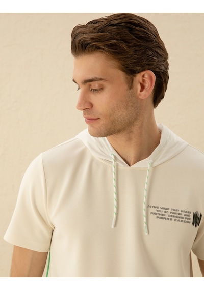 Pierre Cardin Erkek Ekru Sweatshirt 50282265-vr019 Ekru