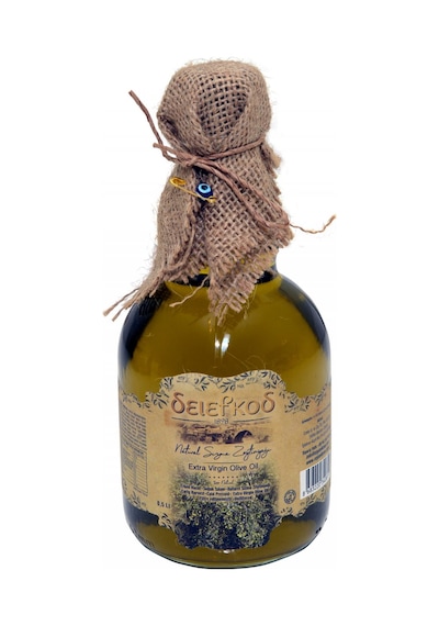 Organik Ova Selefkos Erken Hasat Soğuk Sıkım Zeytinyağı 500 ML
