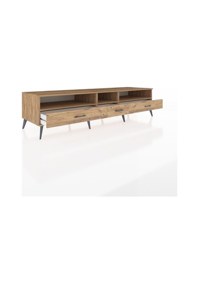 Kronos Tv Ünitesi 3 Raflı 3 Çekmeceli 220x59x51 Çam-çam Atlas Çam/atlas Çam - Atlas Çam Kronos Tv Ünitesi 3 Raflı 3 Çekmeceli 220x59x51 Çam-çam Atlas Çam/atlas Çam - Atlas Çam