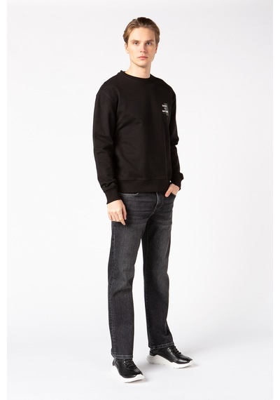 Vigoss Erkek Sweatshırt 62143-30034 - Siyah