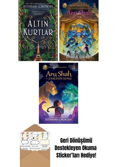 Altın Kurtlar + Aru Shah Ve Altın Şehir + Aru Shah Ve Zamanın Sonu