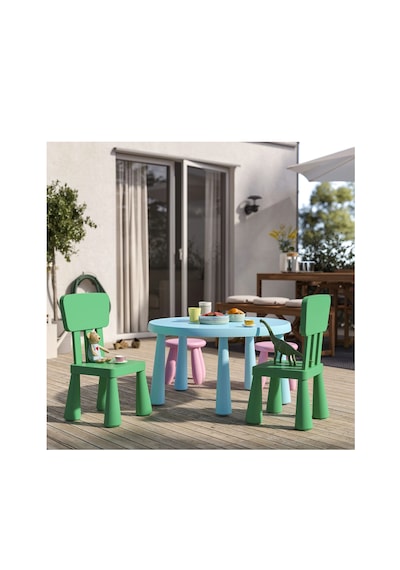 Ikea Mammut Çocuk Sandalyesi , Parlak Yeşil