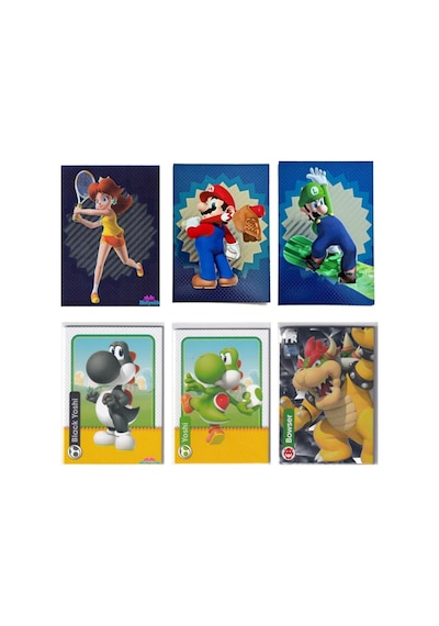 Hediyecik Panini Süper Mario Oyun Kartları Trading Card 20 Paket 80 Kart