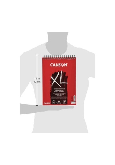Xl Huile &amp Acrylique, Yağlı Ve Akrilik Boya Bloğu, Dın A4, 30 Yaprak, 290 G/m² Genel
