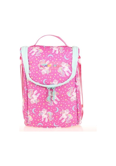 Kaukko Kids Beslenme Çantası Simli Nakışlı Unicorn L7140