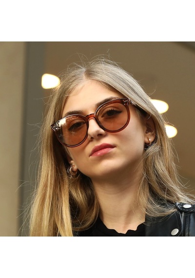 Jacque Kahverengi Unisex Güneş Gözlüğü