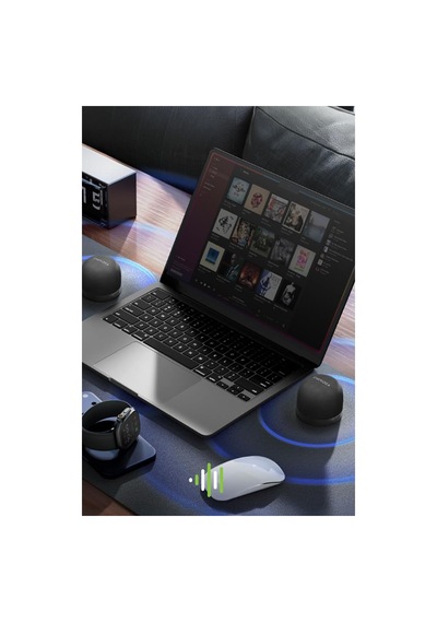 Magaudio Go Bt 5.4 Taşınabilir Manyetik Şarj Özellikli Kablosuz Hoparlör - Siyah