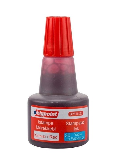 Bigpoint Istampa Mürekkebi 30 Ml Kırmızı Bp616-25