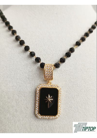 Kutup Yıldızı Model Gold Renk Kolye Gold