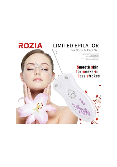 Rozia Profesyonel Epilatör İpli Tüy Alma Makinesi Epilasyon Alet