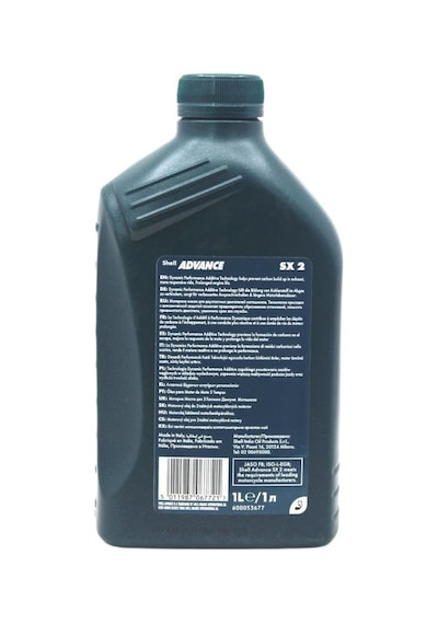Shell Advance Sx 2t 1 L 2 Zamanlı Mineral Motosiklet Yağı N11.491
