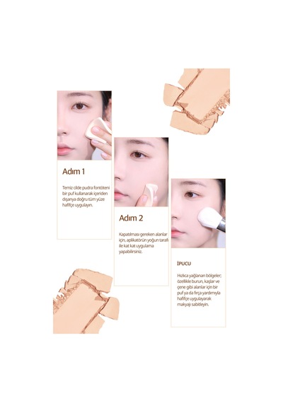 Clio Kill Cover Hafif Yapılı Pürüzsüz Mat Bitişli Pudra Fondöten 21C Lingerie