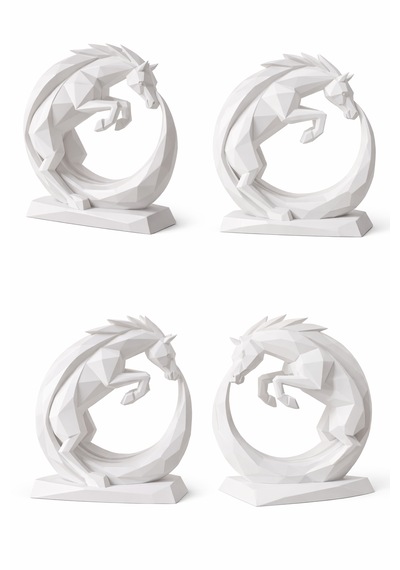 Low Poly Ejderha Figürü Fantastik Ejderha Heykeli 3d Baskı Dekoratif Masaüstü Süsü 0