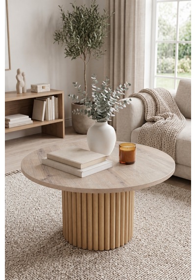 Soyasis Petra Bohem Orta Sehpa 70 Cm - Safir Meşe