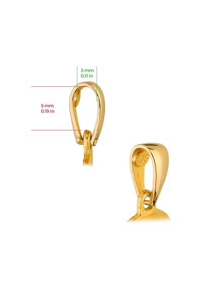 Goldkupe 14 Ayar Altın İkizler Burç Kolye Ucu 1,76 Gr-6387 Altın