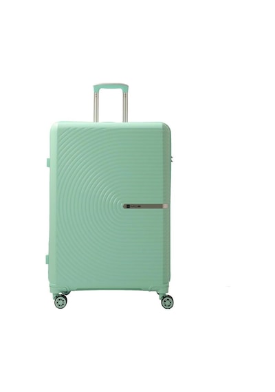 Mçs Bavul Büyük Ve Orta 2li Set Kırılmaz Silikon Valiz V374 Mint Yeşili Mint Yeşili