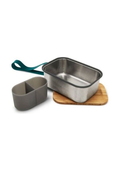 Black Blum Paslanmaz Çelik Sandviç Kutusu, 1.25l Doğal Bambu Kapak, Çevre Dostu, Bpa Içermez Saklama Kapları Yeşil 189437472 Black Blum Paslanmaz Çelik Sandviç Kutusu, 1.25l Doğal Bambu Kapak, Çevre Dostu, Bpa Içermez Saklama Kapları Yeşil 189437472