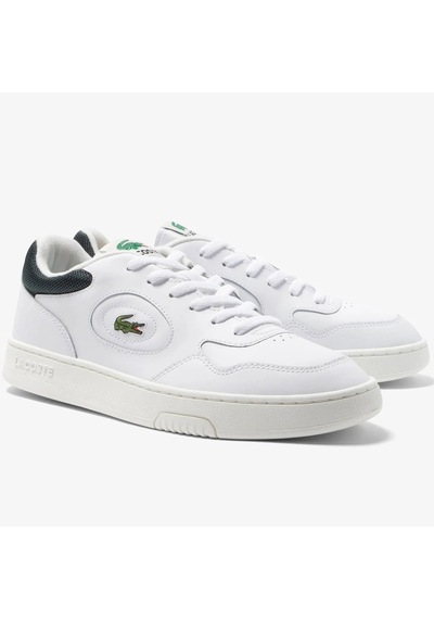 Lacoste Lineset 223 01 Leather Mens Sneaker Hakiki Deri Erkek Günlük Spor Ayakkabı Beyaz