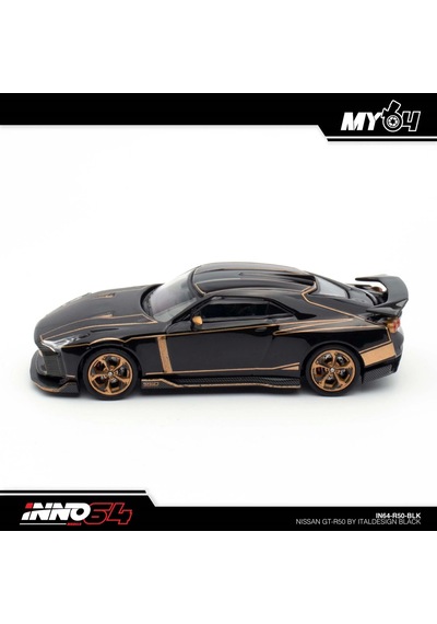 Inno 1/64 Nissan Gt-r50 By Italdesign Black Çok Renkli