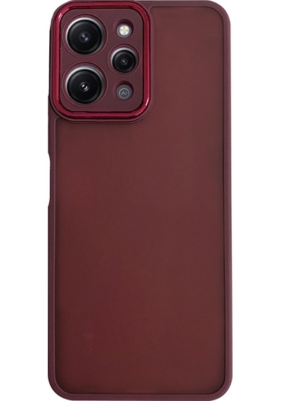 Xiaomi Redmi 12 Kılıf Freya Lazer Lens Kamera Çerçeveli Silikon Kapak