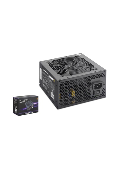 Hadron Hd423 Pc Power Supply Güç Kaynağı 550w 12 Cm Fan Atx 80 Plus Siyah