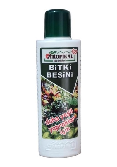 Tropikal Bitki Besini 3'lü Set, Menekşe Besini, Orkide Besini, Yeşil Yapraklı Bitki Besini Diğer