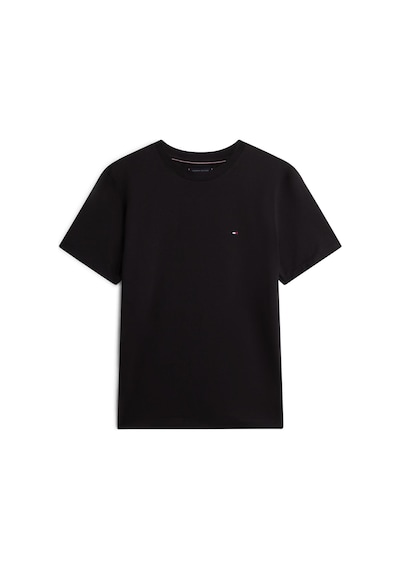 Tommy Hilfiger Erkek Global Stripe Siyah T-shirt-13204 Siyah