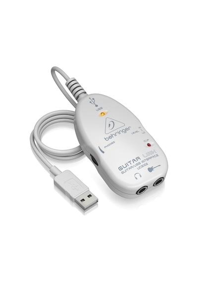 Behrınger Ucg102 The Ultimate Guitar-to-usb Interface For Recordi