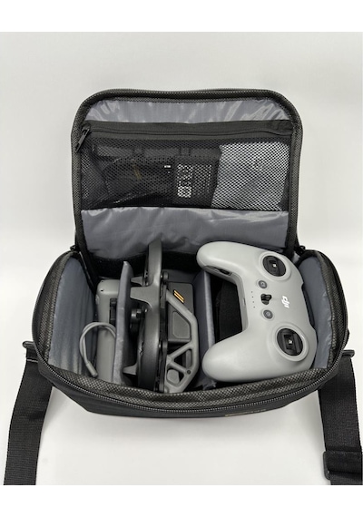 Clascase C027 Çok Amaçlı Drone Fotoğraf Makinesi İçin Bölmeli Universal Omuz Taşıma Çantası