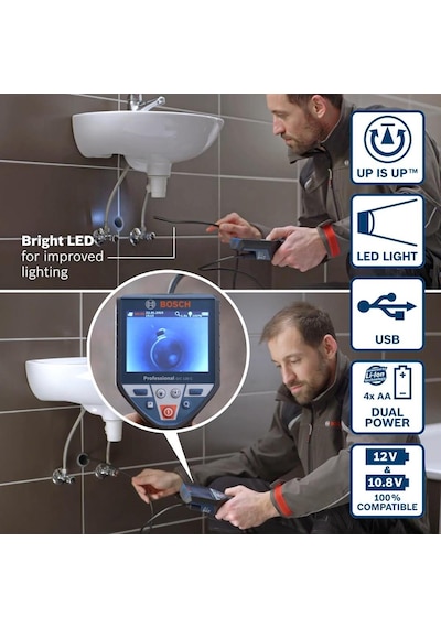 Bosch Professionel Gic 120 C Akülü Denetim Kamerası - 0 601 241 200