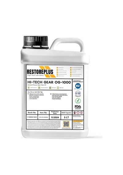 Restoreplus Hı-Tech Gear Og 1000 Açık Dişli Yağı 5 L