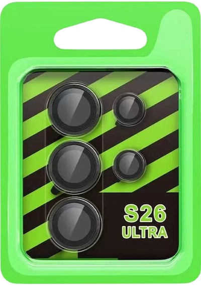 Samsung Uyumlu Galaxy S26 Ultra Raze Metal Kamera Lens - Siyah Diğer