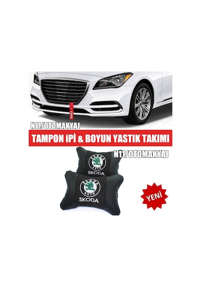 Skoda Octavia I A4 Tampon Süsü Boyun Yastık Takım Aksesuarı