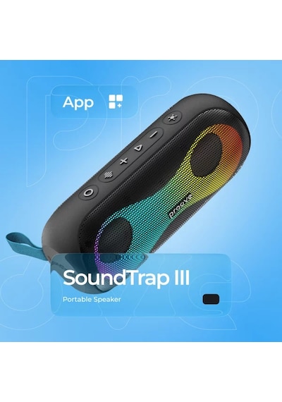 Proove Soundtrap 3 30w Taşınabilir Bluetooth Hoparlör Tws & Rgb Işıklı Su Geçirmez Güçlü Bas