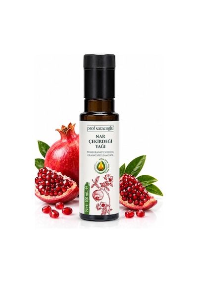 Soğuk Pres Nar Çekirdeği Yağı 100 Ml