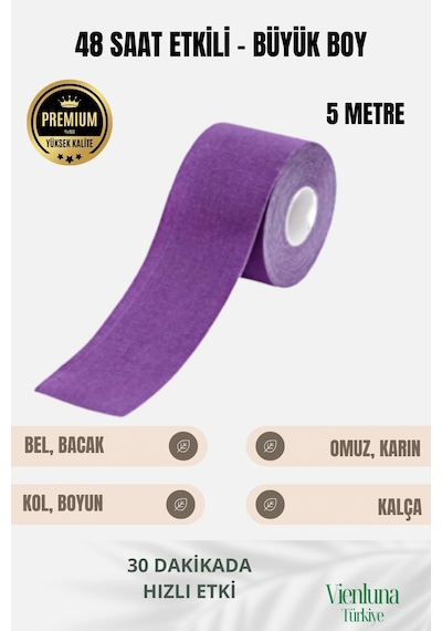Birinci Sınıf Büyük Boy Rahatlatıcı Hızlı Etki Kas Gevşetici Esnek Eklem Omuz 5x5  Isıı Bandı