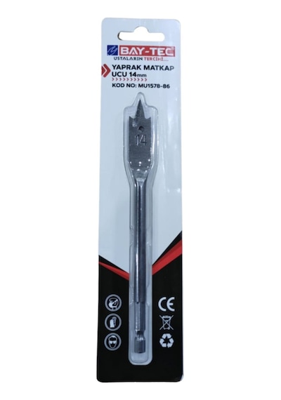 Bay-tec Yaprak Matkap Ucu 14mm Mu1578-86