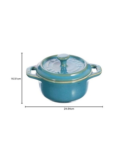 , Mini Cocotte Set, 4&apos Lü, Yuvarlak, Ceramic By 12v