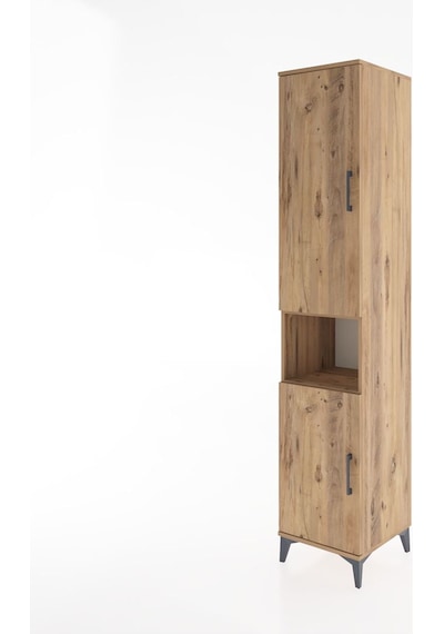 Hyperion Dolap 5 Raflı 2 Kapaklı 44x44x221 Çam-çam Çam