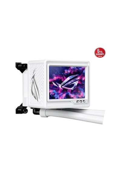 Asus 360mm Rog Ryujın Iıı 360 Argb Extreme Whıte Am5-1851p Sıvı Soğutmalı İşlemci Fanı Beyaz