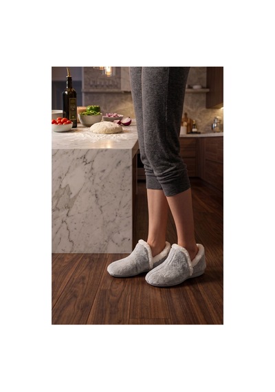 Twigy Twıgy Tw Groseto Gri Kadın Ev Botu 37/41